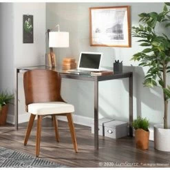 Robyn Table Lamp with Concrete Base and Shade (Includes LED Light Bulb) White - LumiSource -Desk Lamps sales shop unnamed file 1952