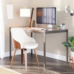 Robyn Table Lamp with Concrete Base and Shade (Includes LED Light Bulb) White - LumiSource -Desk Lamps sales shop unnamed file 1953