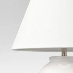 Turned Ceramic Table Lamp White - Threshold™ -Desk Lamps sales shop unnamed file 199