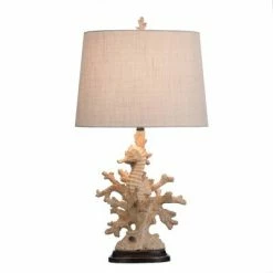 Lakeport Table Lamp White - StyleCraft