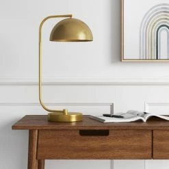 Valencia Desk Lamp Brass (Includes LED Light Bulb) - Project 62™