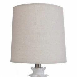 Ceramic Table Lamp White - StyleCraft -Desk Lamps sales shop unnamed file 2004