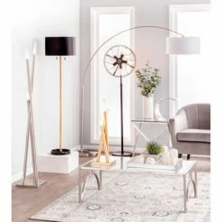 13" Element Touch Lamp Polished Stainless Steel (Includes LED Light Bulb) - LumiSource 11 13" Element Touch Lamp Polished Stainless Steel (Includes LED Light Bulb) - LumiSource -Desk Lamps sales shop unnamed file 2022