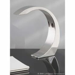 13" Element Touch Lamp Polished Stainless Steel (Includes LED Light Bulb) - LumiSource 13 13" Element Touch Lamp Polished Stainless Steel (Includes LED Light Bulb) - LumiSource -Desk Lamps sales shop unnamed file 2024