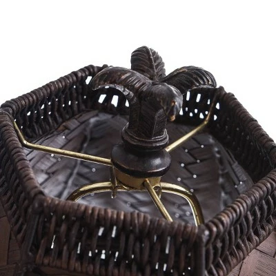 French Verdi Table Lamp Dark Chocolate - StyleCraft 4 French Verdi Table Lamp Dark Chocolate - StyleCraft - Image 4