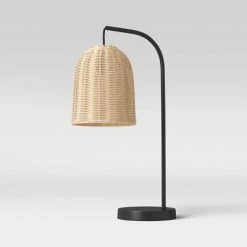 Addison Rattan Table Lamp Brown - Threshold™ -Desk Lamps sales shop unnamed file 205