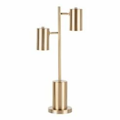 Cannes Contemporary/Glam Table Lamp with Metal Shade White (Includes LED Light Bulb) - LumiSource 16 Cannes Contemporary/Glam Table Lamp with Metal Shade White (Includes LED Light Bulb) - LumiSource -Desk Lamps sales shop unnamed file 2061