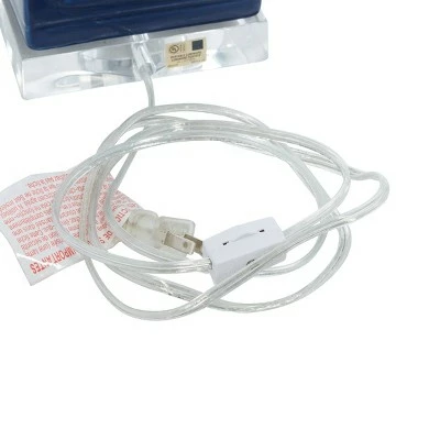 Olivia & May 16" Eclectic Cut-Out Lattice Design Ceramic Uplight Lamp - Olivia & May 3 Olivia & May 16" Eclectic Cut-Out Lattice Design Ceramic Uplight Lamp - Olivia & May - Image 3