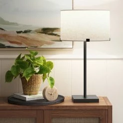 24" Cross Brace Table Lamp (Includes LED Light Bulb) - Threshold™