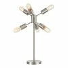 23" Spark Table Lamp Brusshed Stainless Steel - LumiSource