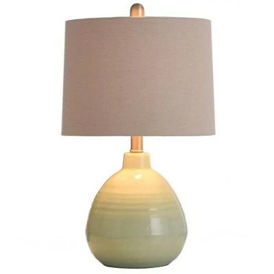 Ceramic Table Lamp Lime - StyleCraft 1 Ceramic Table Lamp Lime - StyleCraft