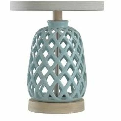 Ceramic Table Lamp Blue - StyleCraft -Desk Lamps sales shop unnamed file 2140