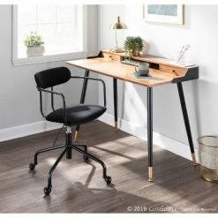 Metal Darby Contemporary Table Lamp (Includes LED Light Bulb) Black - LumiSource 26 Metal Darby Contemporary Table Lamp (Includes LED Light Bulb) Black - LumiSource -Desk Lamps sales shop unnamed file 2166