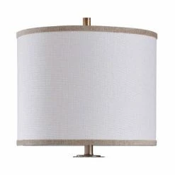 Eirian Table Lamp Silver - StyleCraft
