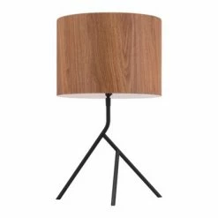 Industrial Painted Shade Table Lamp Brown 20" - ZM Home -Desk Lamps sales shop unnamed file 2189