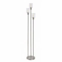 Thornton Torchiere Brushed Steel (Includes LED Light Bulb) - Kenroy Home -Desk Lamps sales shop unnamed file 2218
