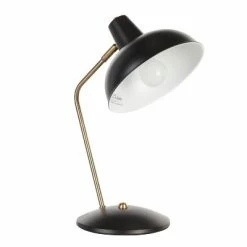 Metal Darby Contemporary Table Lamp (Includes LED Light Bulb) Gold - LumiSource