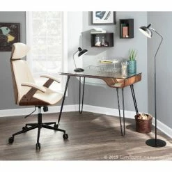 Metal Darby Contemporary Table Lamp (Includes LED Light Bulb) Gold - LumiSource -Desk Lamps sales shop unnamed file 2243