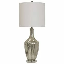 Northbay Table Lamp Dark Silver - StyleCraft