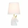 Sparkling and Unicorn Table Lamp White - Simple Designs