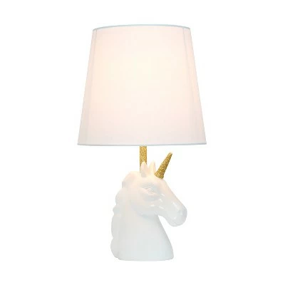 Sparkling and Unicorn Table Lamp White - Simple Designs 1 Sparkling and Unicorn Table Lamp White - Simple Designs