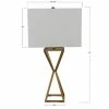 30" Margaret Table Lamp Painted Gold - Decor Therapy