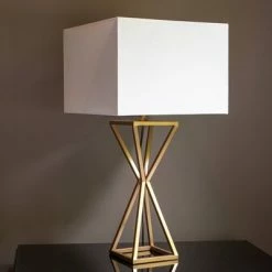 30" Margaret Table Lamp Painted Gold - Decor Therapy -Desk Lamps sales shop unnamed file 2333
