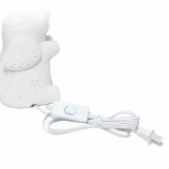 Porcelain Elephant Shaped Table Lamp White - Simple Designs -Desk Lamps sales shop unnamed file 2414