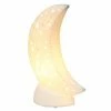 Porcelain Moon Shaped Table Lamp White - Simple Designs