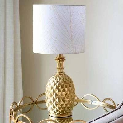 19" Modern Pineapple Table Lamp Gold Leaf - Decor Therapy 5 19" Modern Pineapple Table Lamp Gold Leaf - Decor Therapy - Image 5