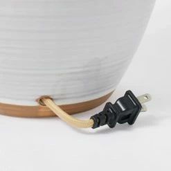 Threshold Designed W/Studio McGee Large Ceramic Jar Table Lamp Gray - Threshold™ designed with Studio McGee -Desk Lamps sales shop unnamed file 255