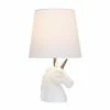 Sparkling Rainbow Unicorn Table Lamp White - Simple Designs