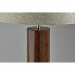 Martin Table Lamp Walnut - Adesso -Desk Lamps sales shop unnamed file 2596