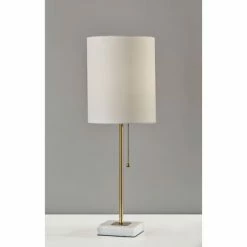 23" Fiona Table Lamp Brass - Adesso