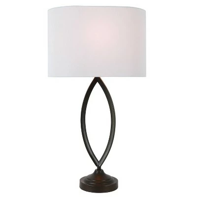 27" Sculpted Table Lamp Bronze - Decor Therapy 1 27" Sculpted Table Lamp Bronze - Decor Therapy