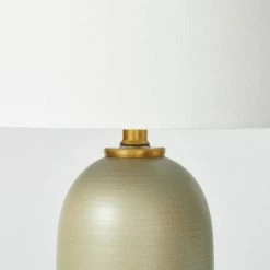 Threshold Designed W/Studio McGee Medium Ceramic Table Lamp (Includes LED Light Bulb) Gray/Green - Threshold™ designed with Studio McGee -Desk Lamps sales shop unnamed file 263