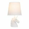 Sparkling Unicorn Table Lamp Iridescent/White - Simple Designs
