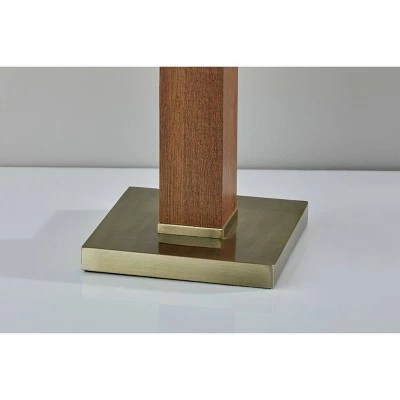 Kona Table Lamp Antique Brass - Adesso 1 Kona Table Lamp Antique Brass - Adesso