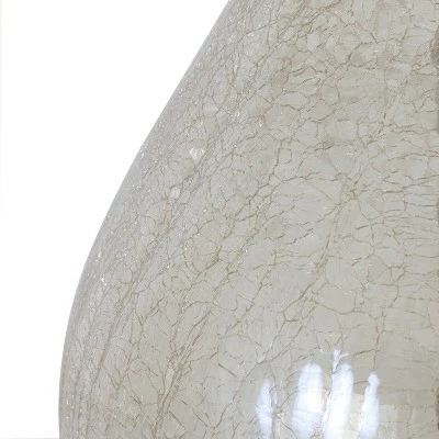 22.5" Set of 2 Crackled Teardrop Table Lamp Iridescent Gold - Decor Therapy 2 22.5" Set of 2 Crackled Teardrop Table Lamp Iridescent Gold - Decor Therapy - Image 2