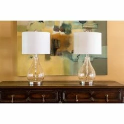 22.5" Set of 2 Crackled Teardrop Table Lamp Iridescent Gold - Decor Therapy 16 22.5" Set of 2 Crackled Teardrop Table Lamp Iridescent Gold - Decor Therapy -Desk Lamps sales shop unnamed file 2710