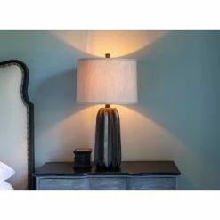26.5" Acton Resin Table Lamp Brown - Decor Therapy -Desk Lamps sales shop unnamed file 2725