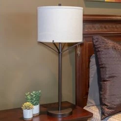 30" Ledger 4 Arm Table Lamp Painted Bronze - Decor Therapy 18 30" Ledger 4 Arm Table Lamp Painted Bronze - Decor Therapy -Desk Lamps sales shop unnamed file 2737