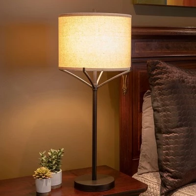 30" Ledger 4 Arm Table Lamp Painted Bronze - Decor Therapy 9 30" Ledger 4 Arm Table Lamp Painted Bronze - Decor Therapy - Image 9