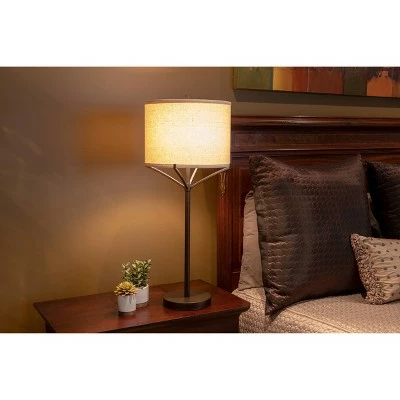 30" Ledger 4 Arm Table Lamp Painted Bronze - Decor Therapy 11 30" Ledger 4 Arm Table Lamp Painted Bronze - Decor Therapy - Image 11