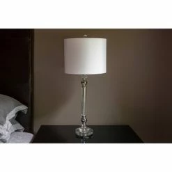 28.5" Rotunda Table Lamp Gold - Decor Therapy -Desk Lamps sales shop unnamed file 2755