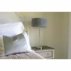 27" x 13" Penelope String Table Lamp Brushed Nickel - Decor Therapy 16 27" x 13" Penelope String Table Lamp Brushed Nickel - Decor Therapy -Desk Lamps sales shop unnamed file 2796