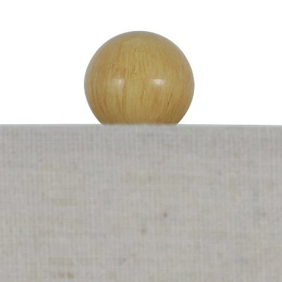 23" x 12" Rayna Rope Wrapped Table Lamp Blue - Decor Therapy 4 23" x 12" Rayna Rope Wrapped Table Lamp Blue - Decor Therapy - Image 4