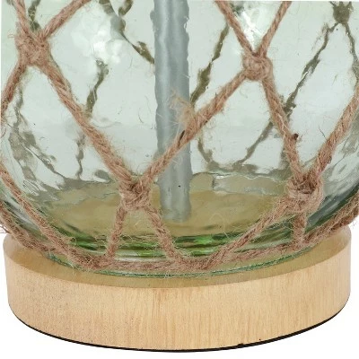 23" x 12" Rayna Rope Wrapped Table Lamp Blue - Decor Therapy 6 23" x 12" Rayna Rope Wrapped Table Lamp Blue - Decor Therapy - Image 6