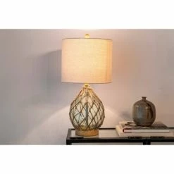 23" x 12" Rayna Rope Wrapped Table Lamp Blue - Decor Therapy 19 23" x 12" Rayna Rope Wrapped Table Lamp Blue - Decor Therapy -Desk Lamps sales shop unnamed file 2825