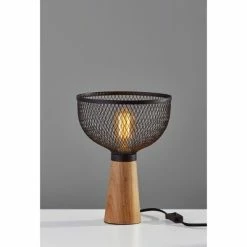 11.75" Dale Table Lamp Black - Adesso